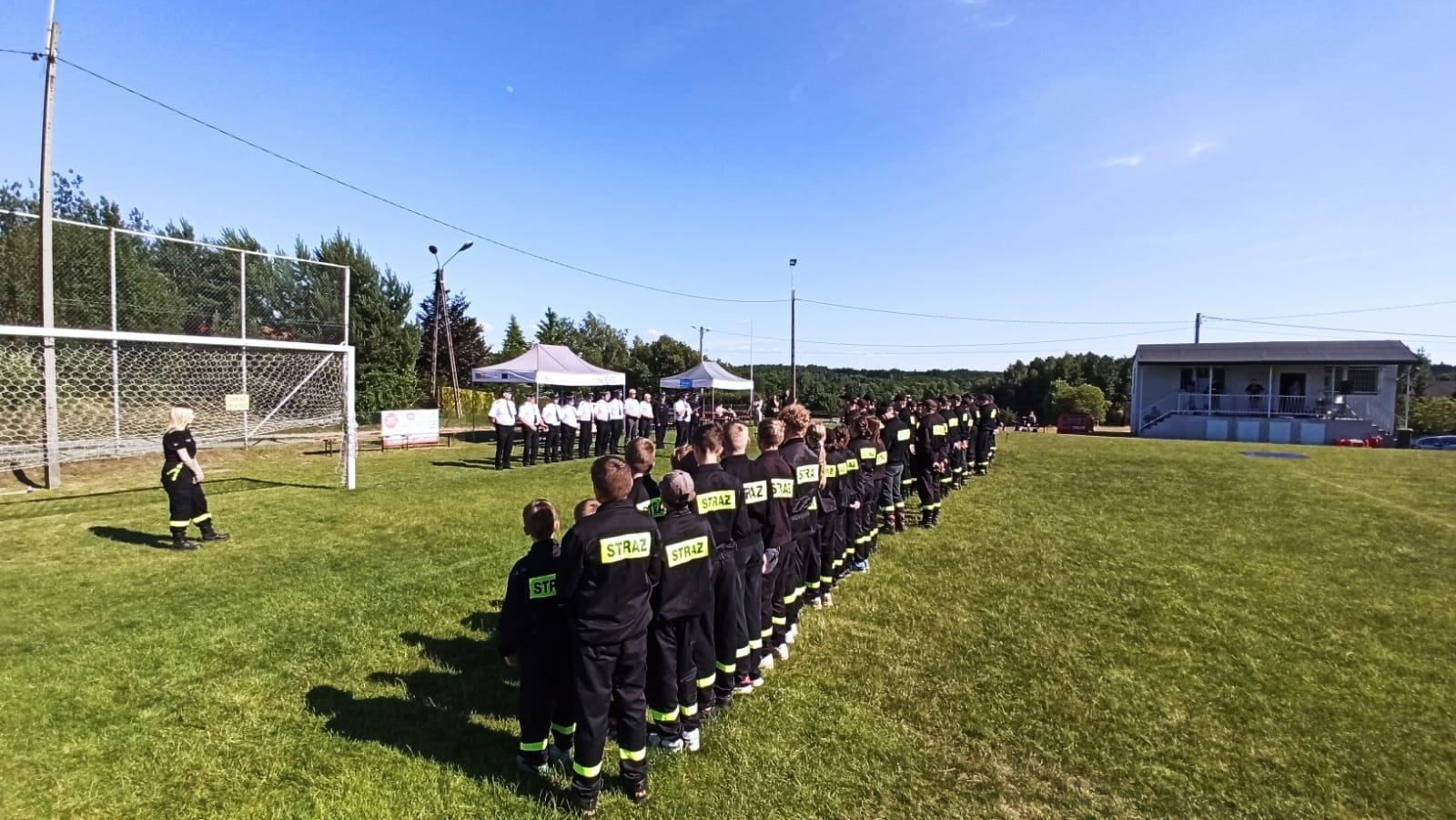 Zdjęcie w galerii na portalu naszraciborz.pl: OSP Pogrzebień najlepsza w zawodach gminnych w Kobyli wiadomości z regionu