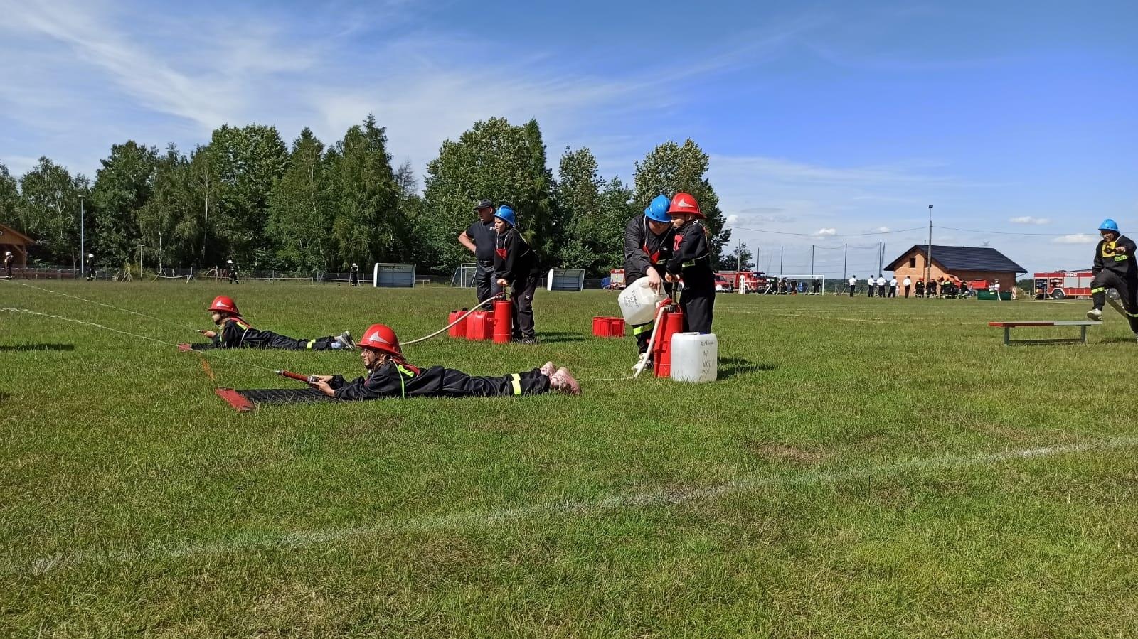 Zdjęcie w galerii na portalu naszraciborz.pl: OSP Pogrzebień najlepsza w zawodach gminnych w Kobyli wiadomości z regionu