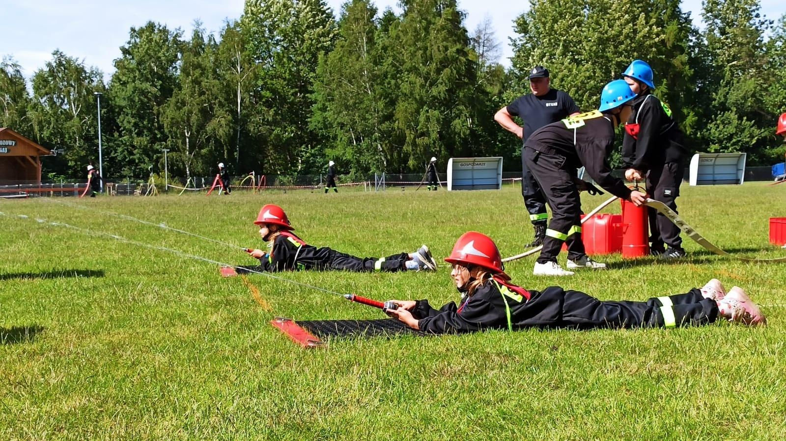 Zdjęcie w galerii na portalu naszraciborz.pl: OSP Pogrzebień najlepsza w zawodach gminnych w Kobyli wiadomości z regionu