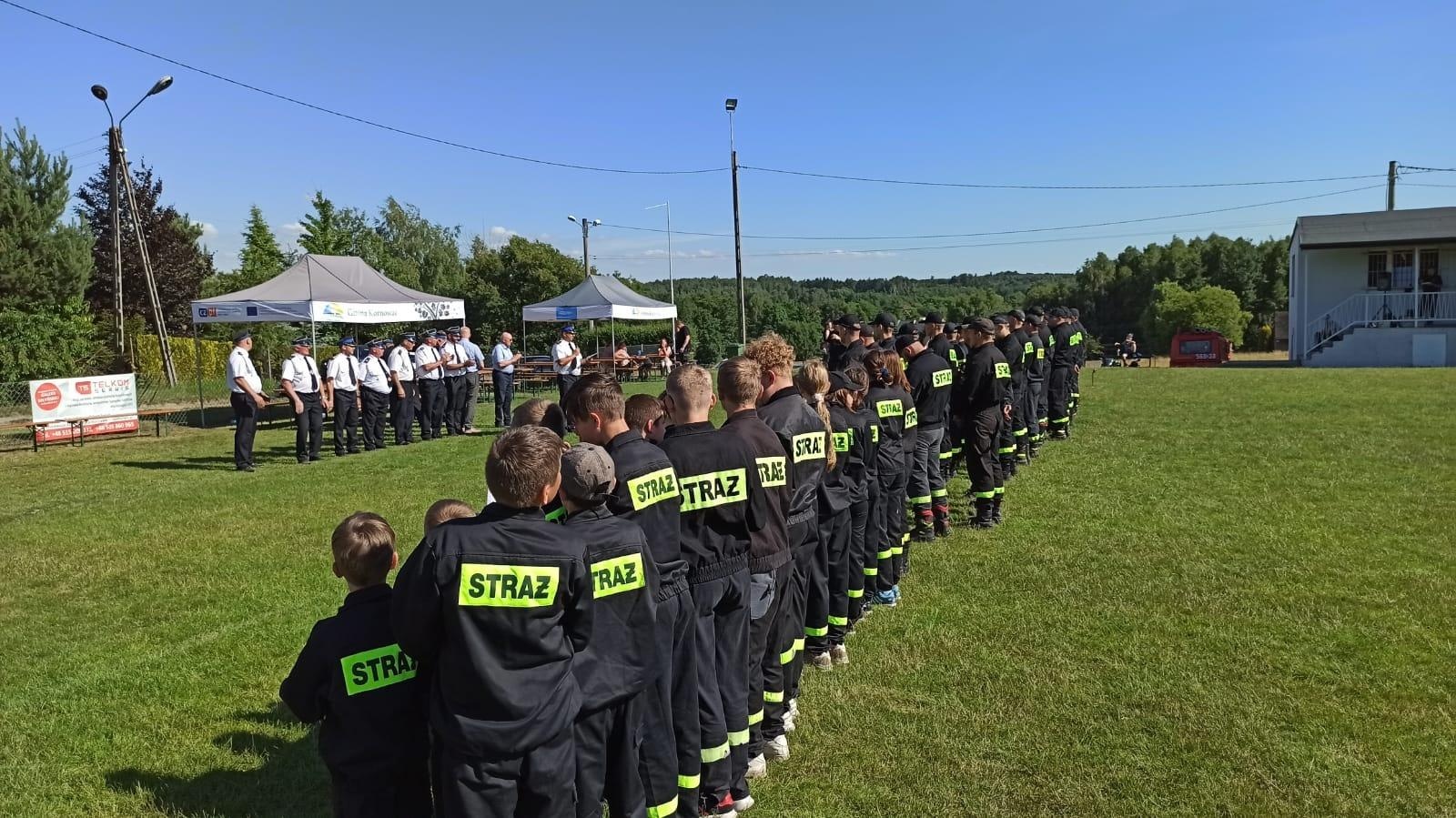 Zdjęcie w galerii na portalu naszraciborz.pl: OSP Pogrzebień najlepsza w zawodach gminnych w Kobyli wiadomości z regionu