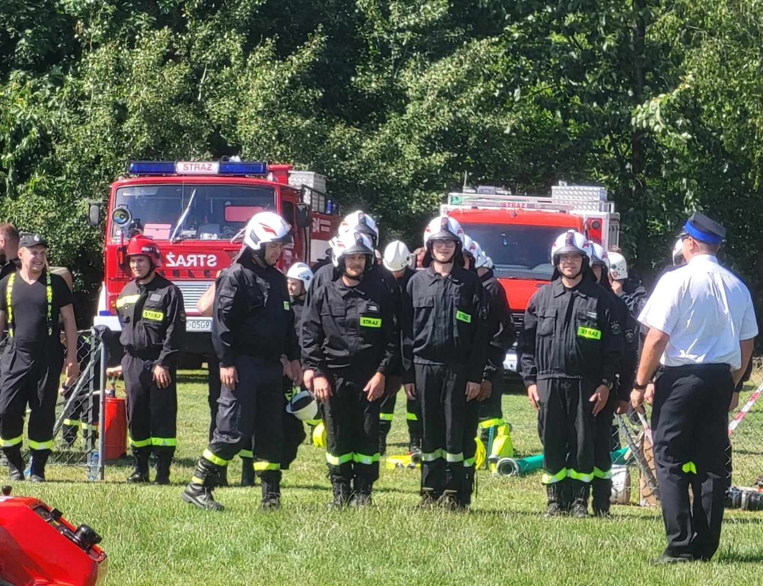 Zdjęcie w galerii na portalu naszraciborz.pl: OSP Pogrzebień najlepsza w zawodach gminnych w Kobyli wiadomości z regionu