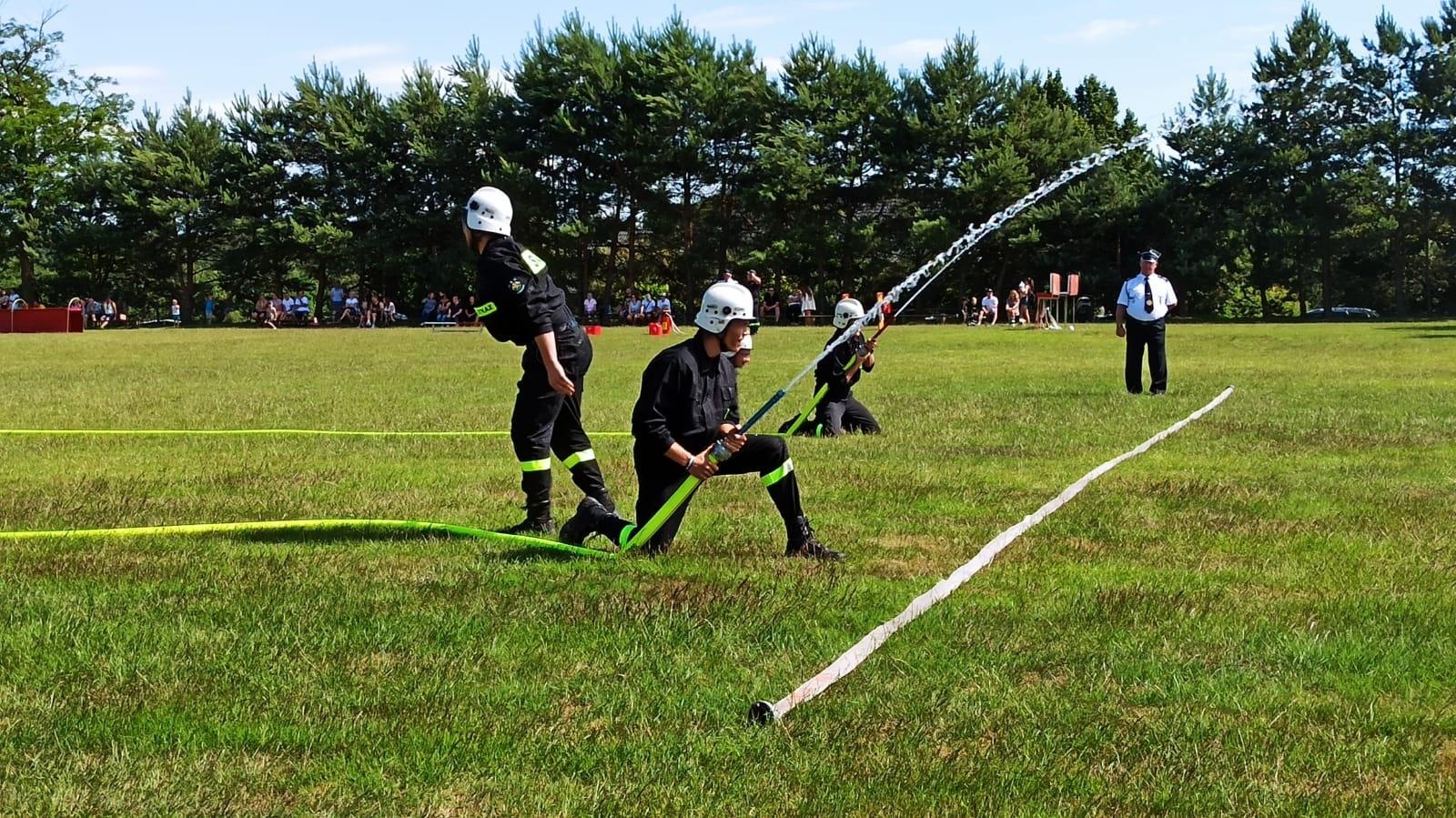 Zdjęcie w galerii na portalu naszraciborz.pl: OSP Pogrzebień najlepsza w zawodach gminnych w Kobyli wiadomości z regionu