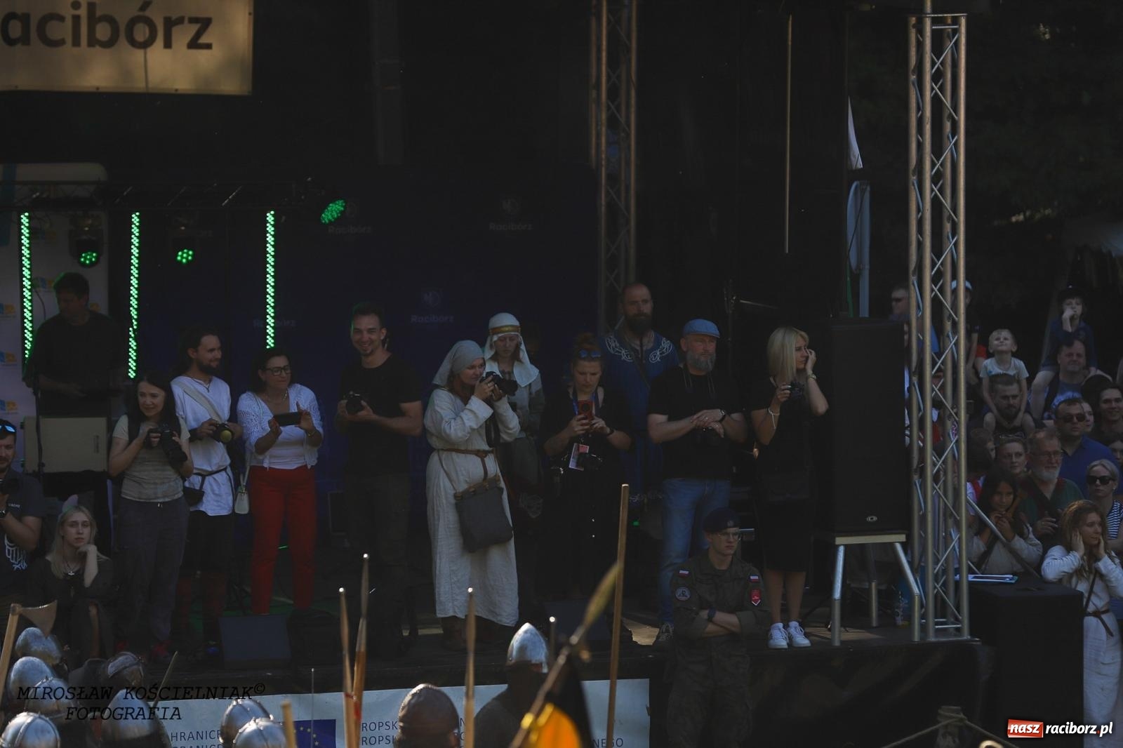 Zdjęcie w galerii na portalu naszraciborz.pl: Szczęk oręża i świt Emporium w Raciborzu [FOTO i WIDEO] wiadomości z regionu