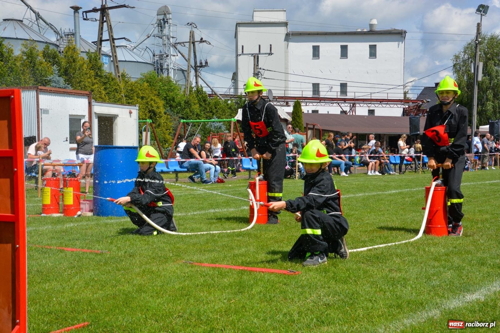 Zdjęcie w galerii na portalu naszraciborz.pl: Samborowice zdominowały gminne zawody sportowo-pożarnicze w Cyprzanowie [FOTO i WIDEO] wiadomości z regionu