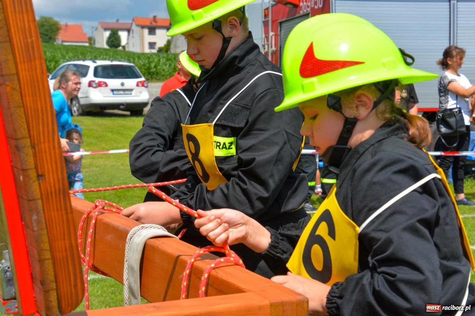 Zdjęcie w galerii na portalu naszraciborz.pl: Samborowice zdominowały gminne zawody sportowo-pożarnicze w Cyprzanowie [FOTO i WIDEO] wiadomości z regionu