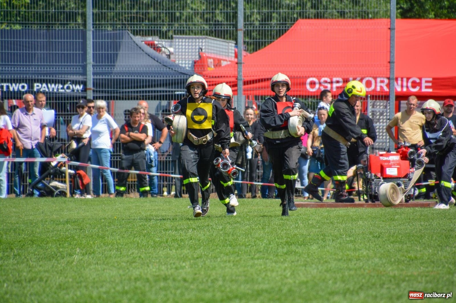 Zdjęcie w galerii na portalu naszraciborz.pl: Samborowice zdominowały gminne zawody sportowo-pożarnicze w Cyprzanowie [FOTO i WIDEO] wiadomości z regionu