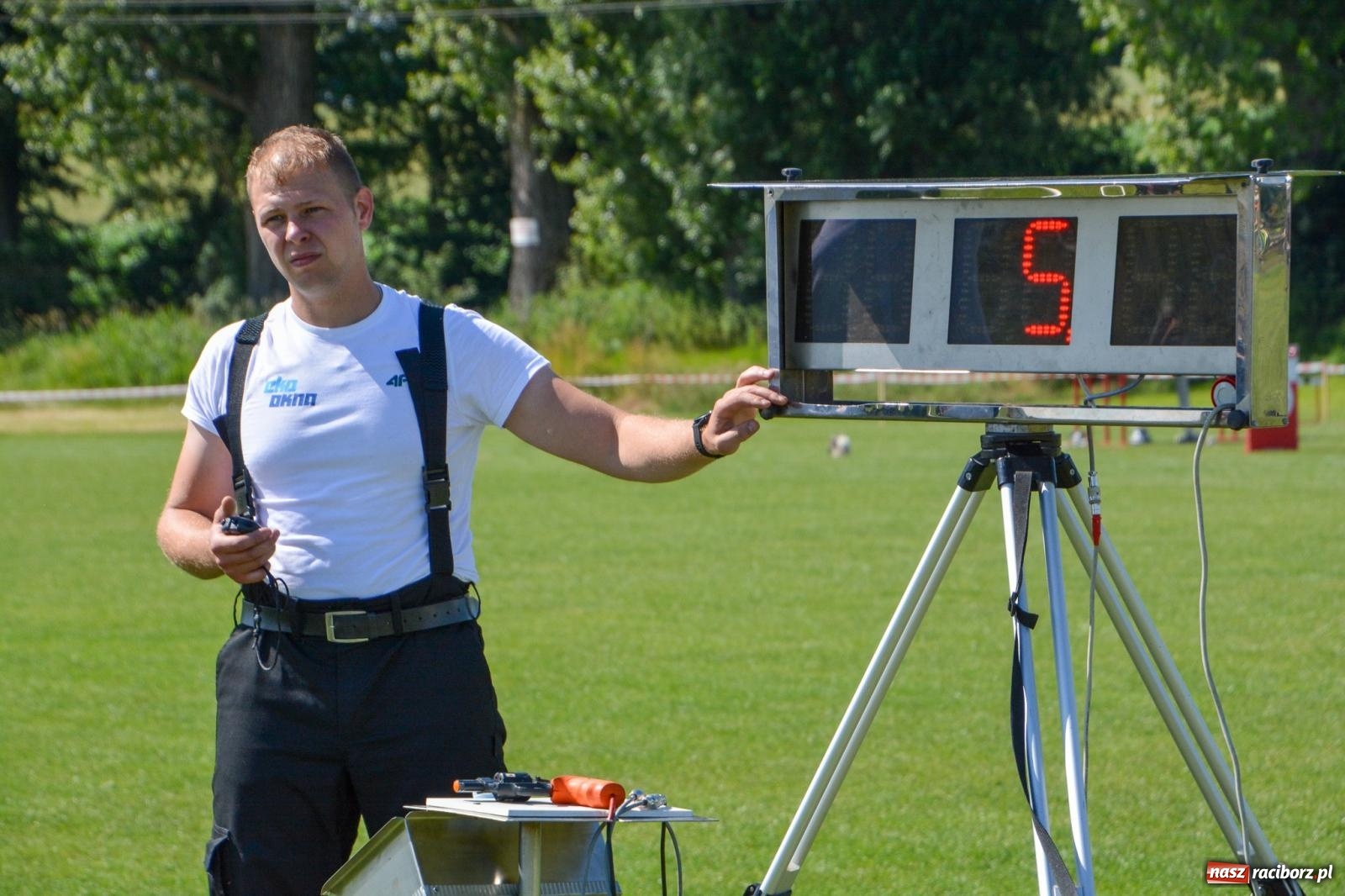 Zdjęcie w galerii na portalu naszraciborz.pl: Samborowice zdominowały gminne zawody sportowo-pożarnicze w Cyprzanowie [FOTO i WIDEO] wiadomości z regionu