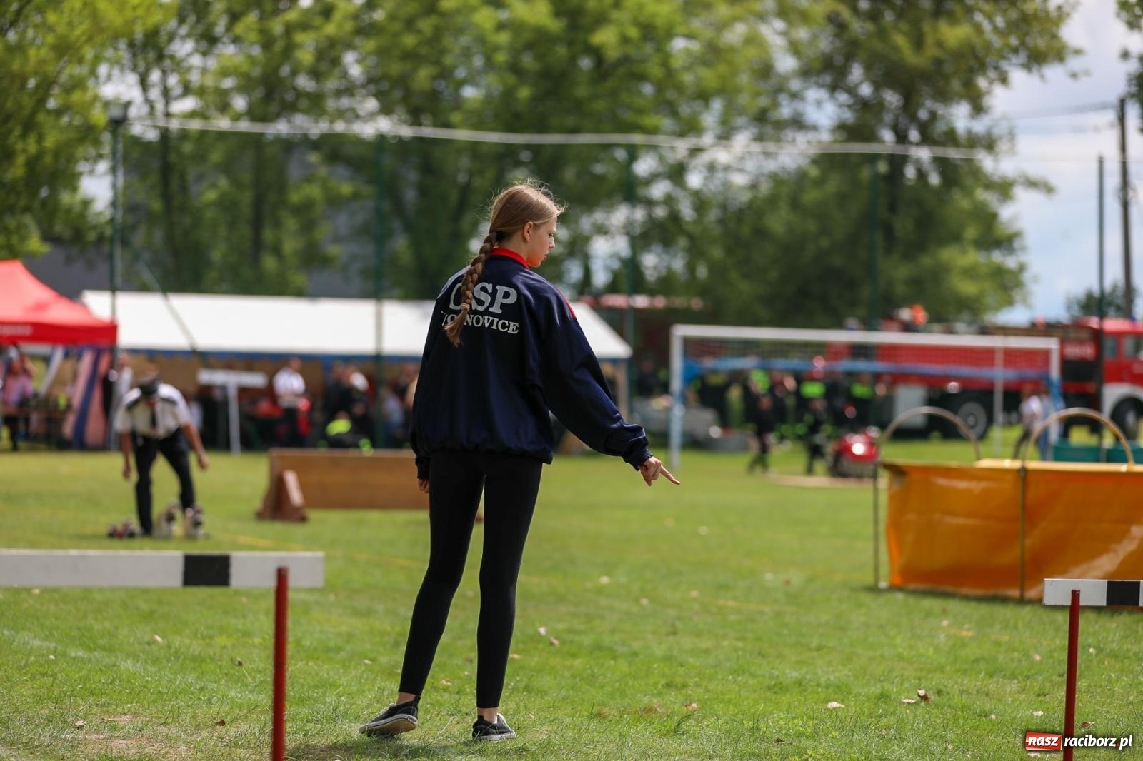 Zdjęcie w galerii na portalu naszraciborz.pl: Krzanowice wywożą trzy puchary z Bojanowa. Gminne zawody sportowo-pożarnicze wiadomości z regionu