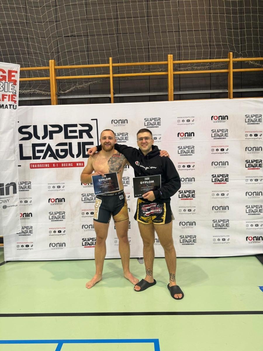 Zdjęcie w galerii na portalu naszraciborz.pl: Łamatorzy z medalami w Super League Fights w formule K1 wiadomości z regionu