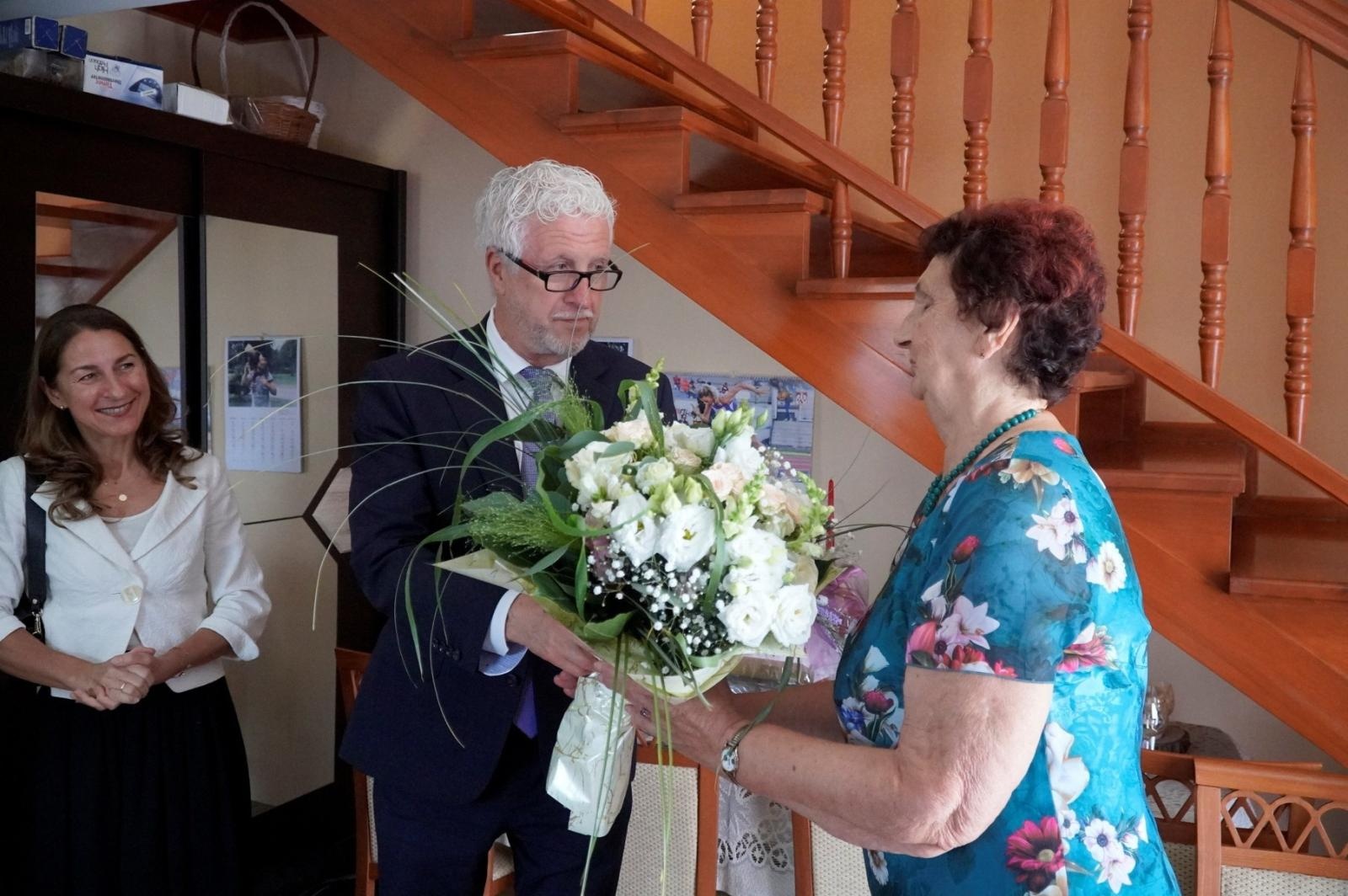 Zdjęcie w galerii na portalu naszraciborz.pl: Diamentowe gody państwa Arendarskich - babci i dziadka Justyny Święty-Ersetic wiadomości z regionu