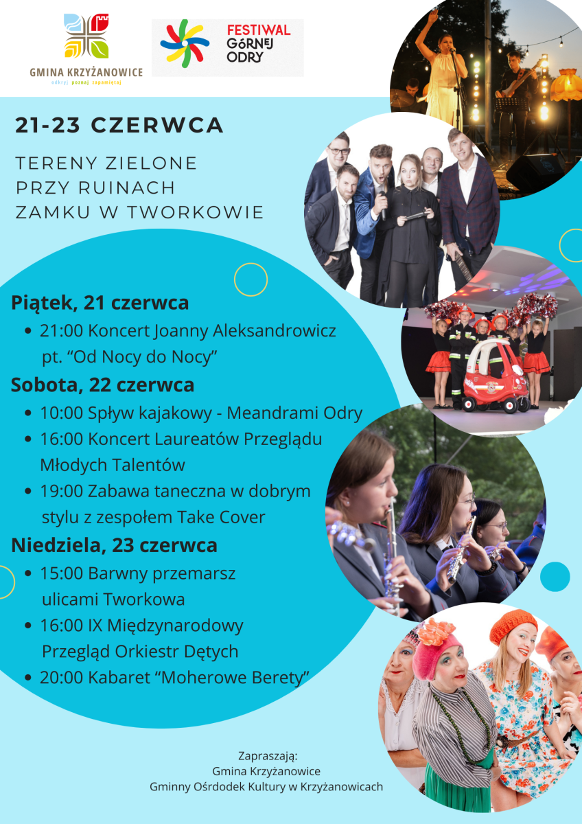 Zdjęcie w galerii na portalu naszraciborz.pl: Festiwal Górnej Odry w gminie Krzyżanowice [ZAPROSZENIE] wiadomości z regionu
