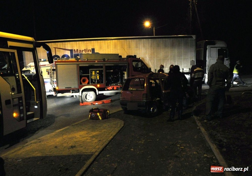 Zdjęcie w galerii na portalu naszraciborz.pl: Groźny wypadek na Łąkowej-Kościuszki wiadomości z regionu