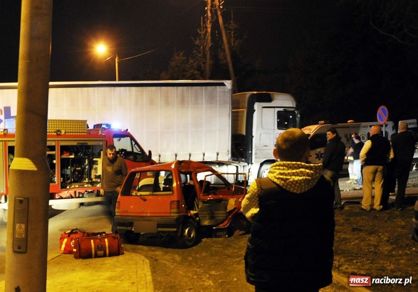 Zdjęcie w galerii na portalu naszraciborz.pl: Groźny wypadek na Łąkowej-Kościuszki wiadomości z regionu