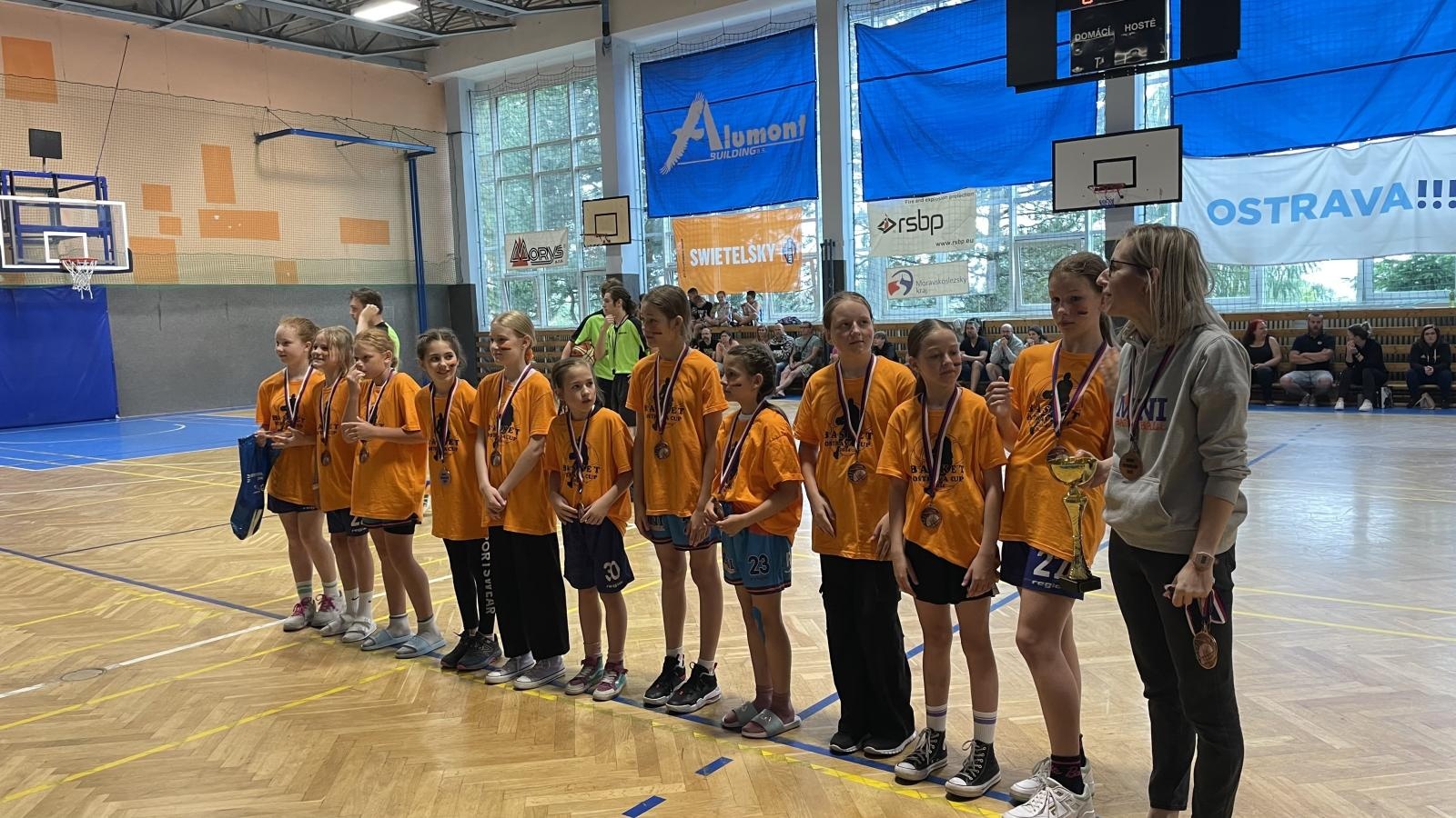 Zdjęcie w galerii na portalu naszraciborz.pl: Koszykarki Minibasketball Racibórz na XII Ostrava Cup wiadomości z regionu