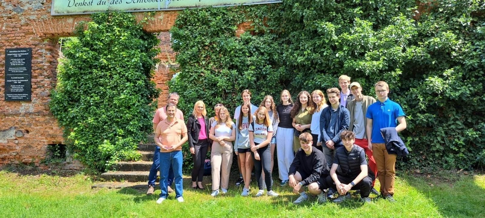 Zdjęcie w galerii na portalu naszraciborz.pl: Uczniowie z Evangelisches Gymnasium Meinerzhagen w II LO wiadomości z regionu