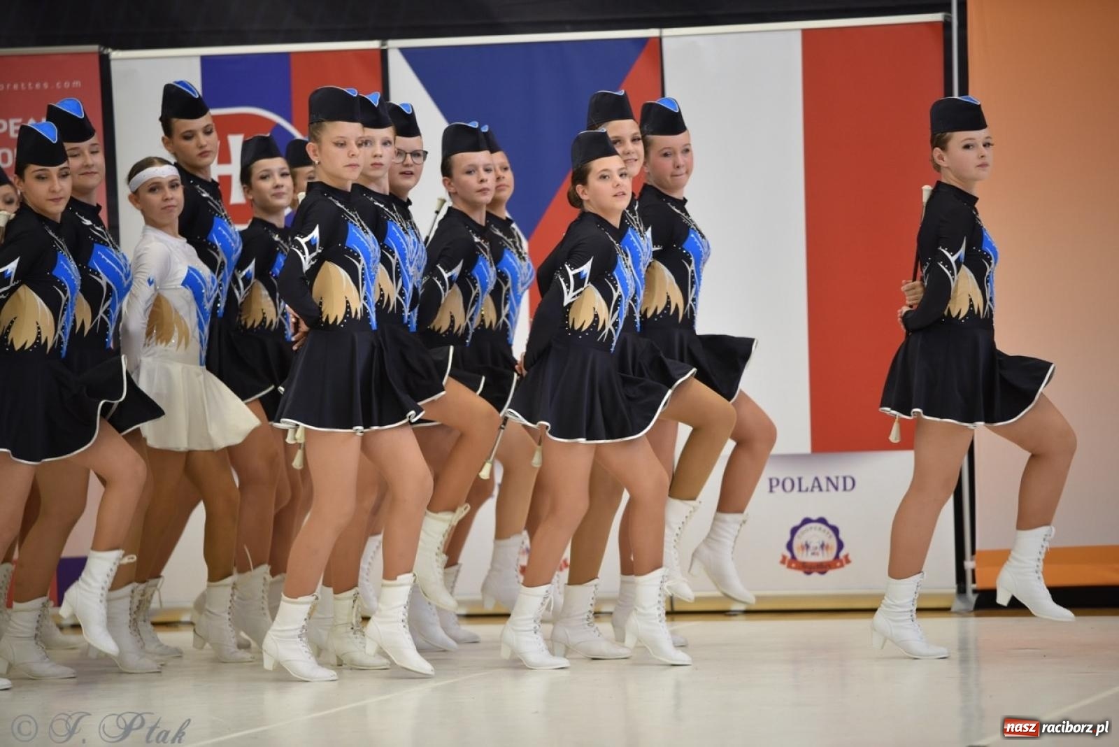 Zdjęcie w galerii na portalu naszraciborz.pl: Racibórz gospodarzem 17. Mistrzostw Europy Mażoretek [FOTO] wiadomości z regionu