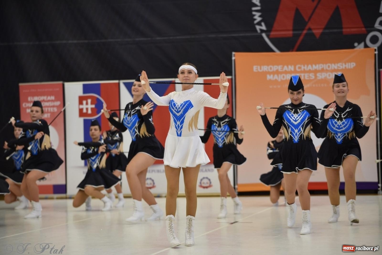 Zdjęcie w galerii na portalu naszraciborz.pl: Racibórz gospodarzem 17. Mistrzostw Europy Mażoretek [FOTO] wiadomości z regionu