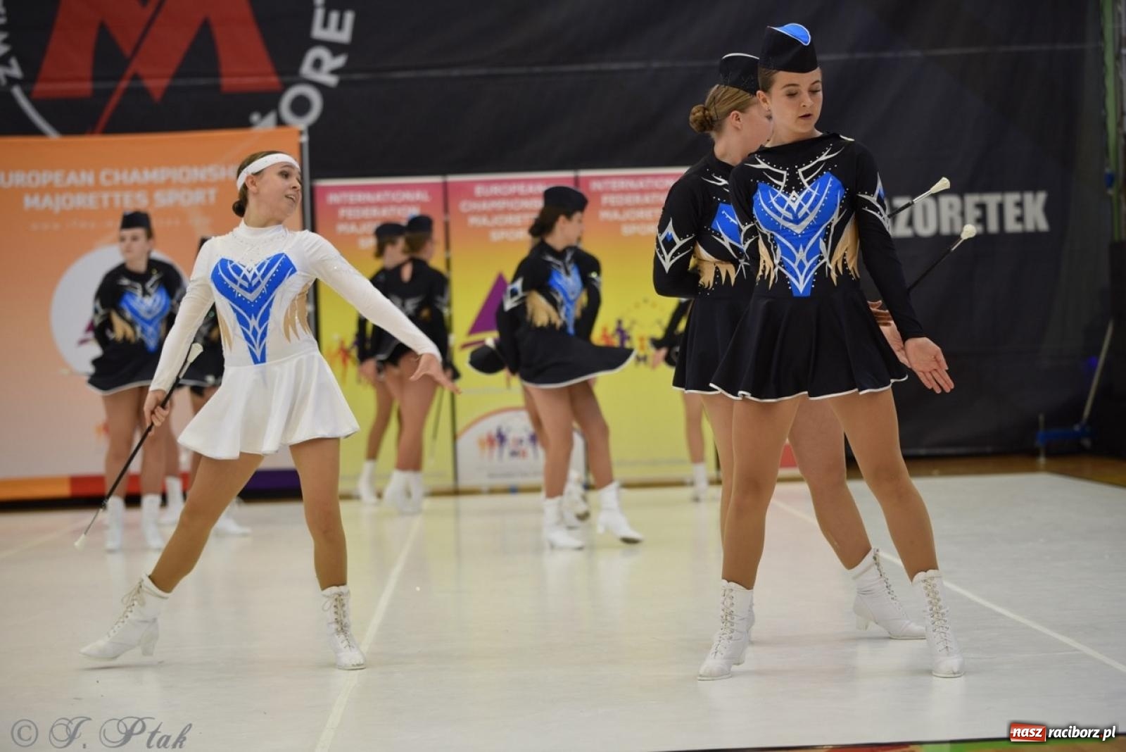 Zdjęcie w galerii na portalu naszraciborz.pl: Racibórz gospodarzem 17. Mistrzostw Europy Mażoretek [FOTO] wiadomości z regionu