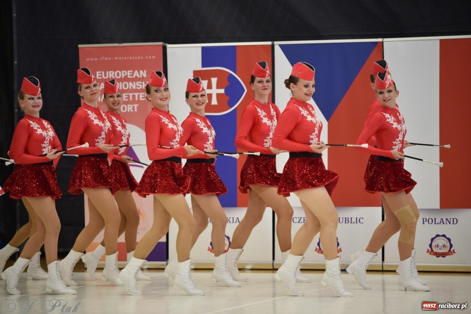 Zdjęcie w galerii na portalu naszraciborz.pl: Racibórz gospodarzem 17. Mistrzostw Europy Mażoretek [FOTO] wiadomości z regionu