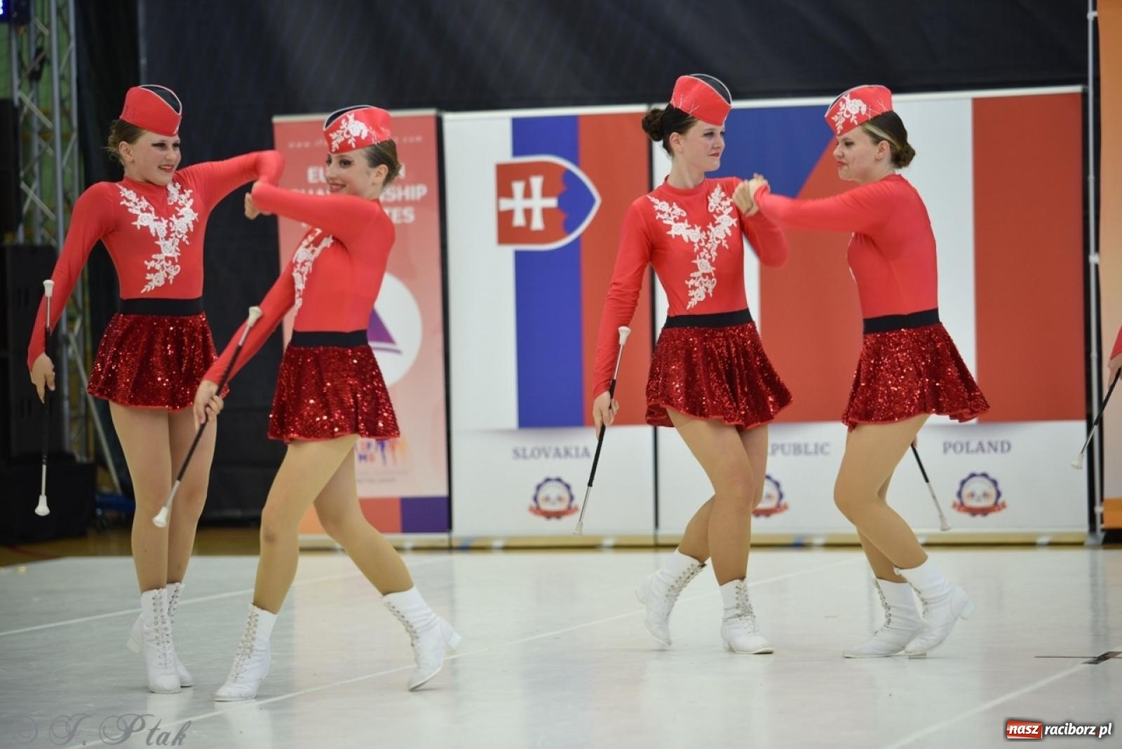 Zdjęcie w galerii na portalu naszraciborz.pl: Racibórz gospodarzem 17. Mistrzostw Europy Mażoretek [FOTO] wiadomości z regionu