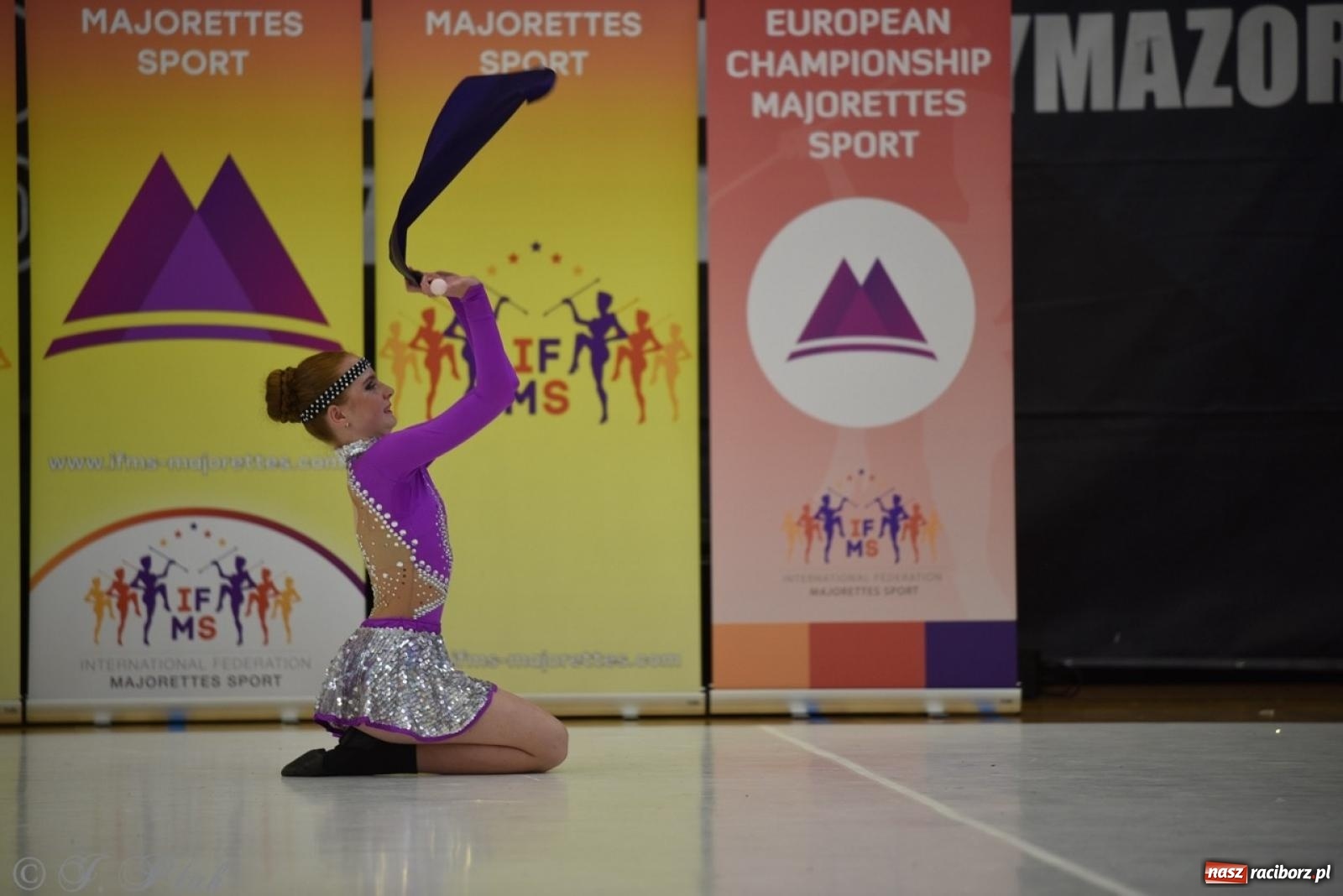 Zdjęcie w galerii na portalu naszraciborz.pl: Racibórz gospodarzem 17. Mistrzostw Europy Mażoretek [FOTO] wiadomości z regionu