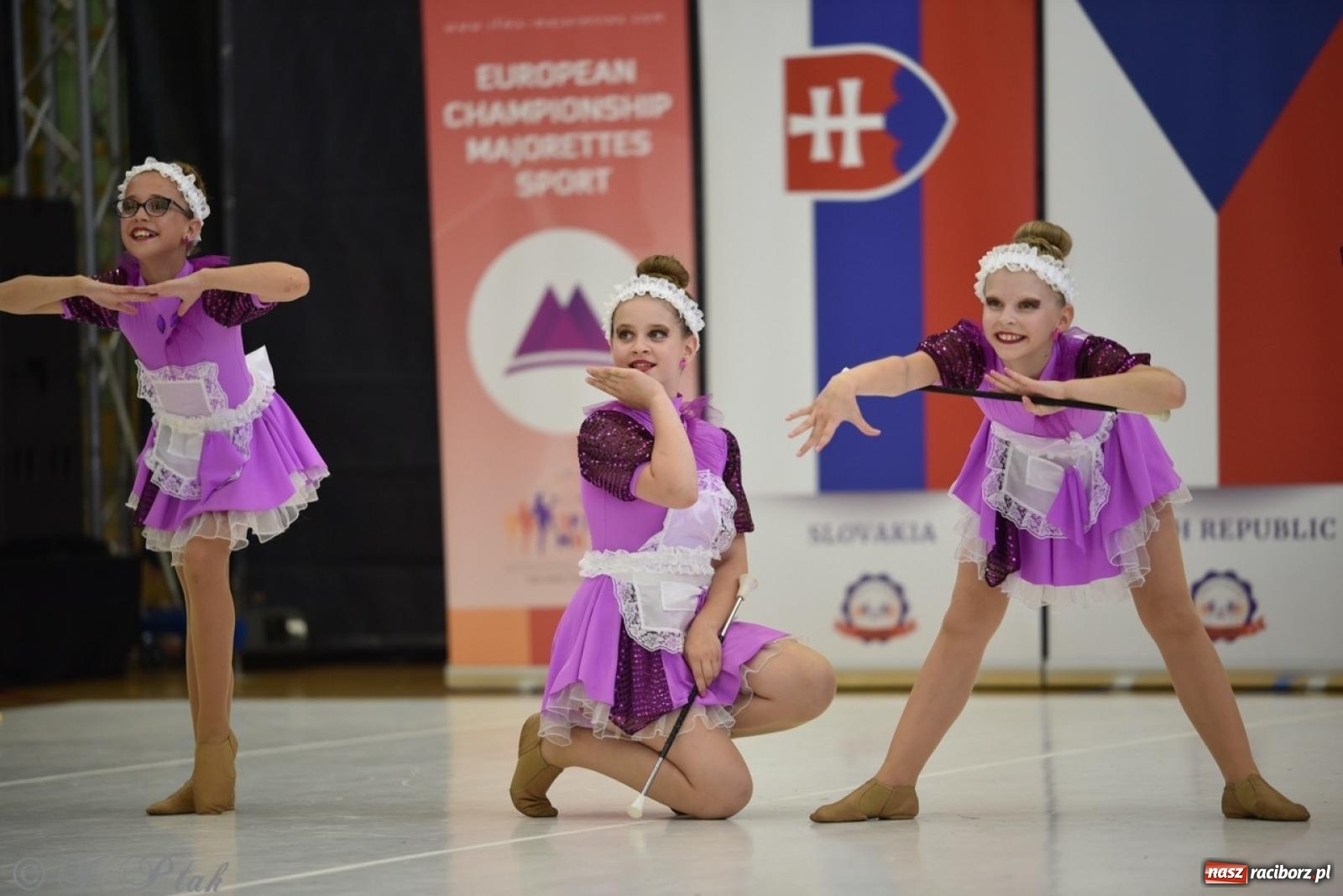 Zdjęcie w galerii na portalu naszraciborz.pl: Racibórz gospodarzem 17. Mistrzostw Europy Mażoretek [FOTO] wiadomości z regionu