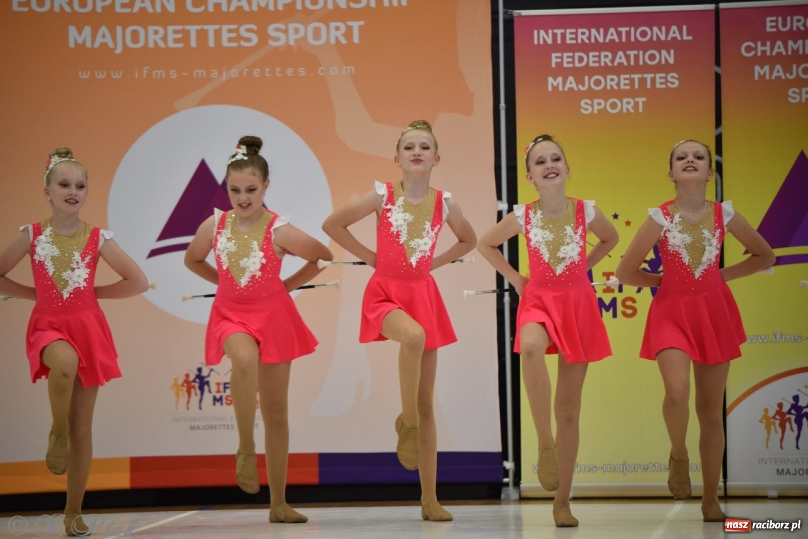 Zdjęcie w galerii na portalu naszraciborz.pl: Racibórz gospodarzem 17. Mistrzostw Europy Mażoretek [FOTO] wiadomości z regionu