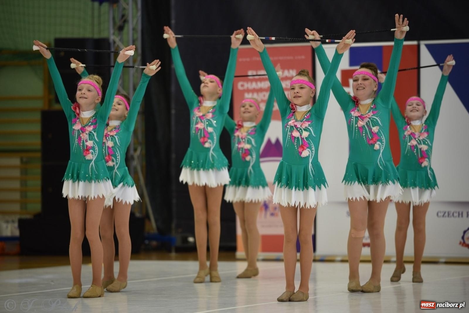 Zdjęcie w galerii na portalu naszraciborz.pl: Racibórz gospodarzem 17. Mistrzostw Europy Mażoretek [FOTO] wiadomości z regionu