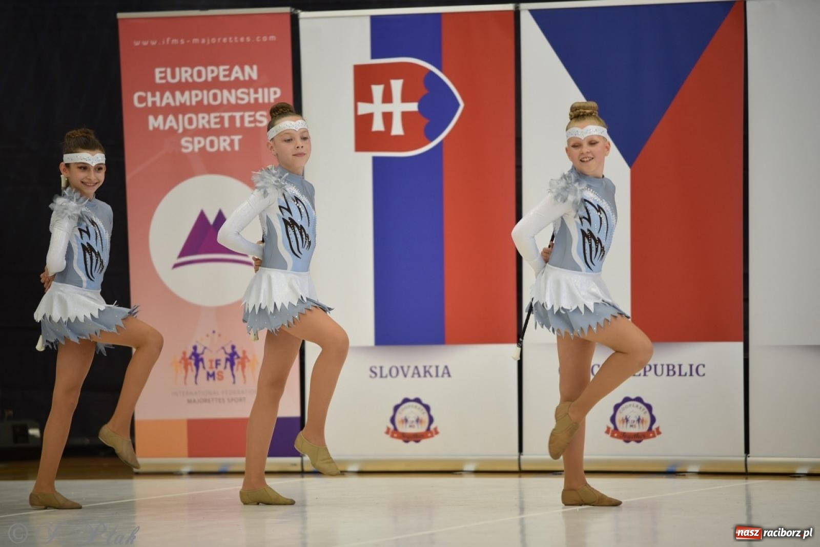 Zdjęcie w galerii na portalu naszraciborz.pl: Racibórz gospodarzem 17. Mistrzostw Europy Mażoretek [FOTO] wiadomości z regionu