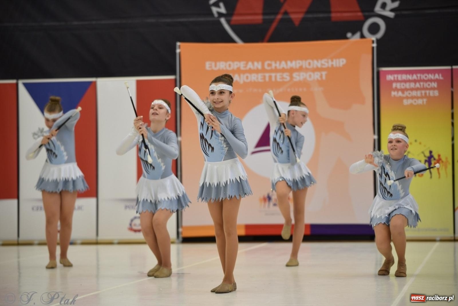 Zdjęcie w galerii na portalu naszraciborz.pl: Racibórz gospodarzem 17. Mistrzostw Europy Mażoretek [FOTO] wiadomości z regionu