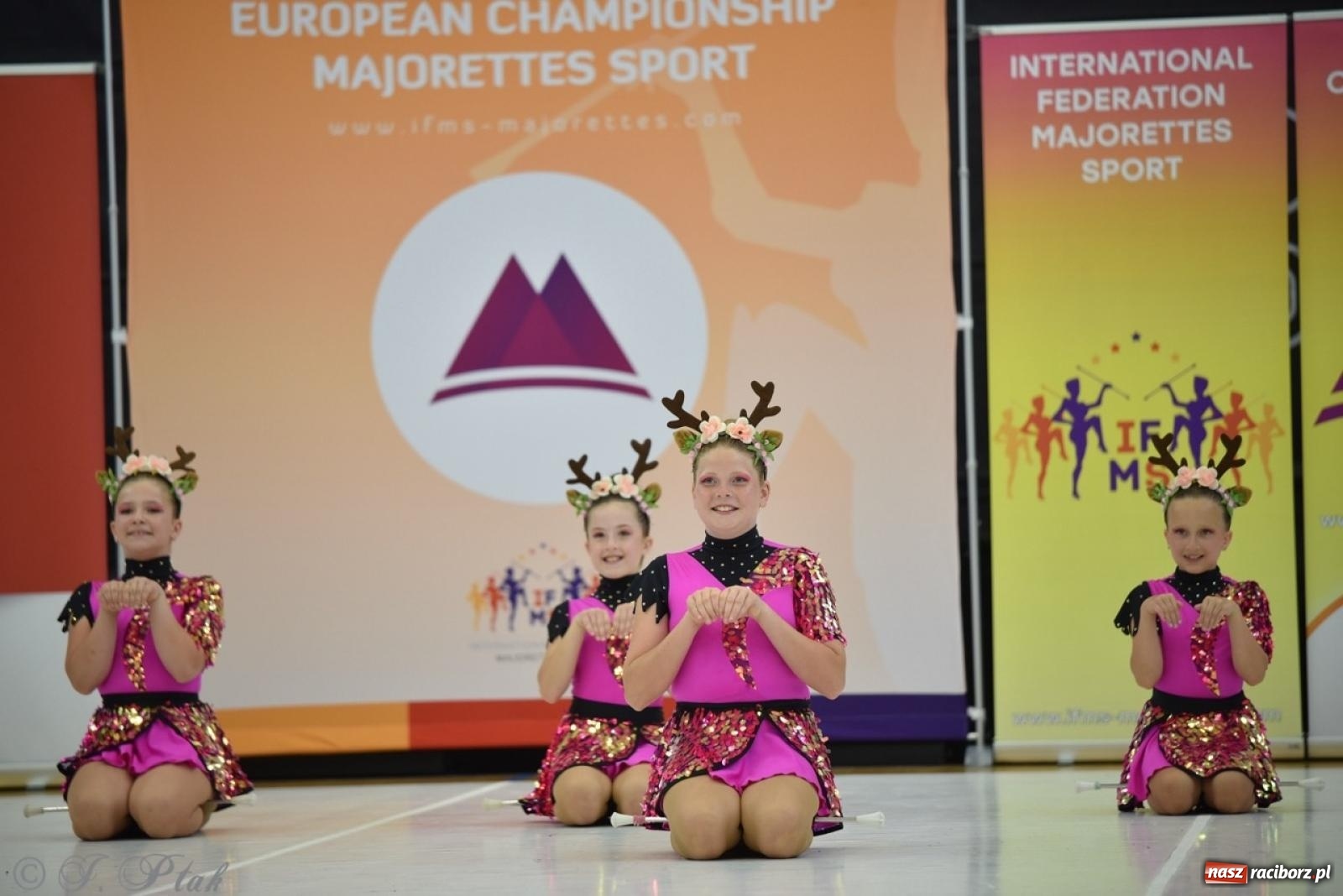 Zdjęcie w galerii na portalu naszraciborz.pl: Racibórz gospodarzem 17. Mistrzostw Europy Mażoretek [FOTO] wiadomości z regionu