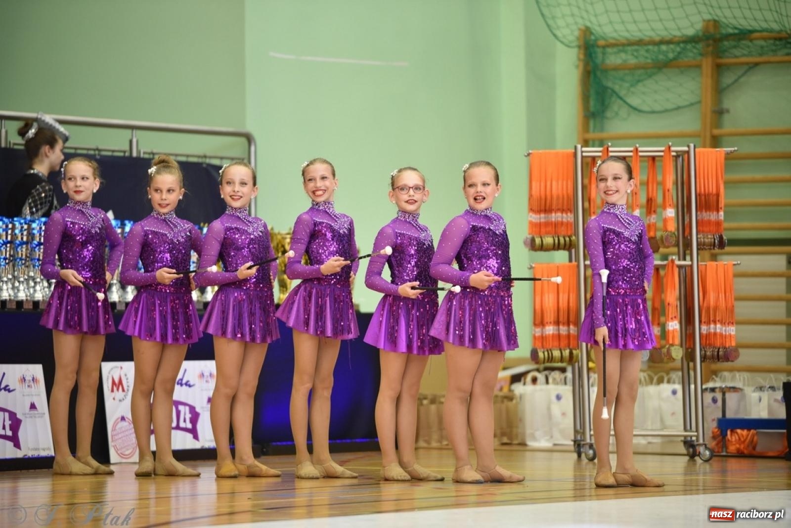 Zdjęcie w galerii na portalu naszraciborz.pl: Racibórz gospodarzem 17. Mistrzostw Europy Mażoretek [FOTO] wiadomości z regionu