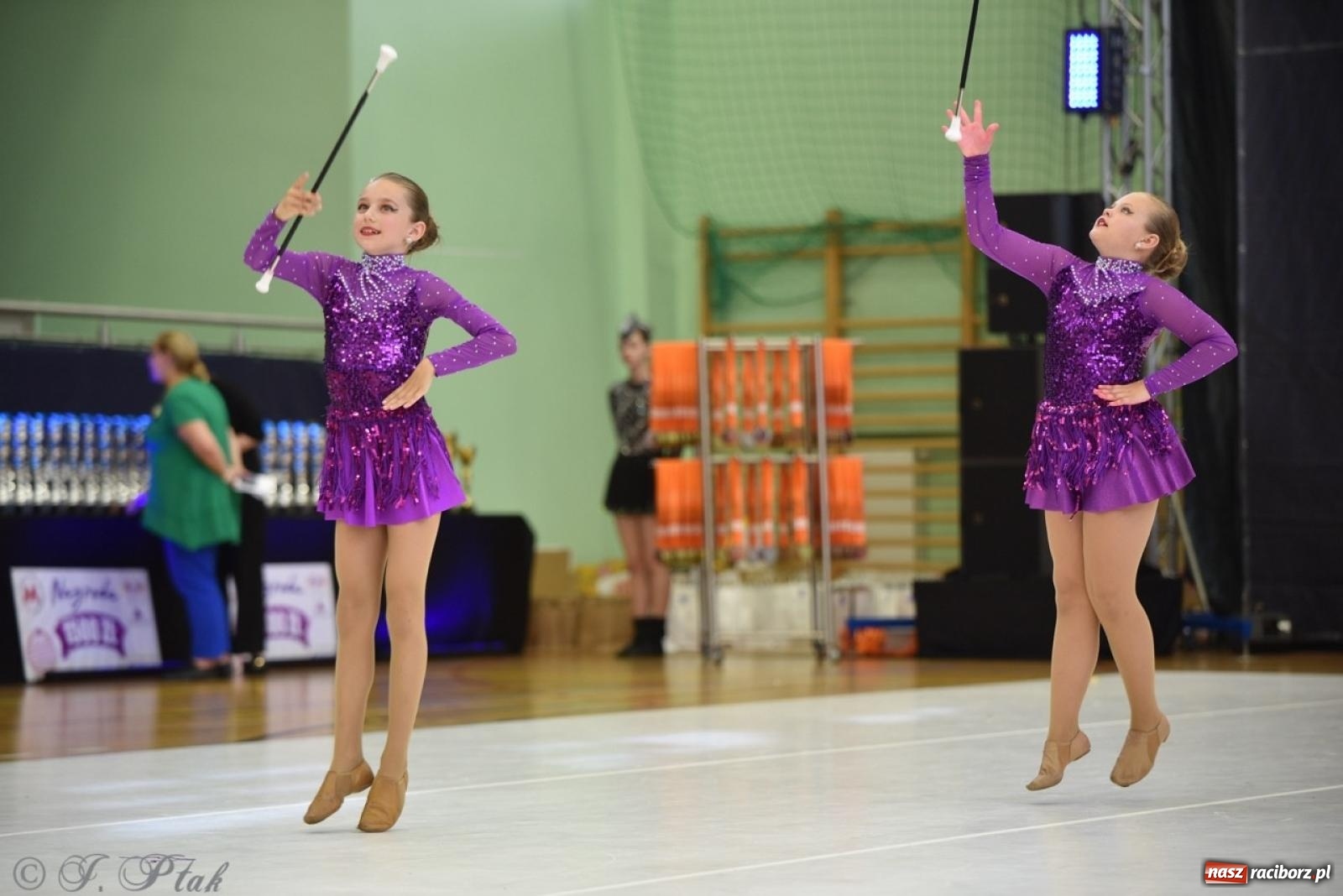 Zdjęcie w galerii na portalu naszraciborz.pl: Racibórz gospodarzem 17. Mistrzostw Europy Mażoretek [FOTO] wiadomości z regionu