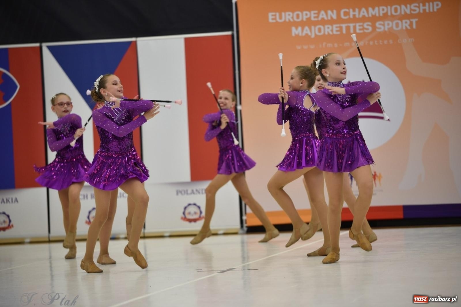 Zdjęcie w galerii na portalu naszraciborz.pl: Racibórz gospodarzem 17. Mistrzostw Europy Mażoretek [FOTO] wiadomości z regionu