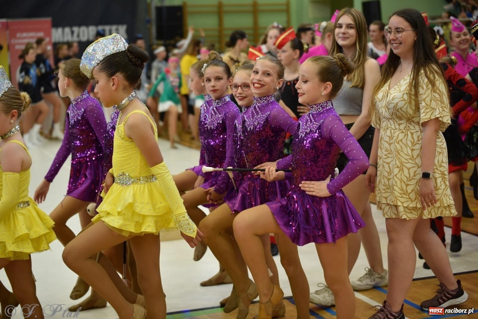 Zdjęcie w galerii na portalu naszraciborz.pl: Racibórz gospodarzem 17. Mistrzostw Europy Mażoretek [FOTO] wiadomości z regionu