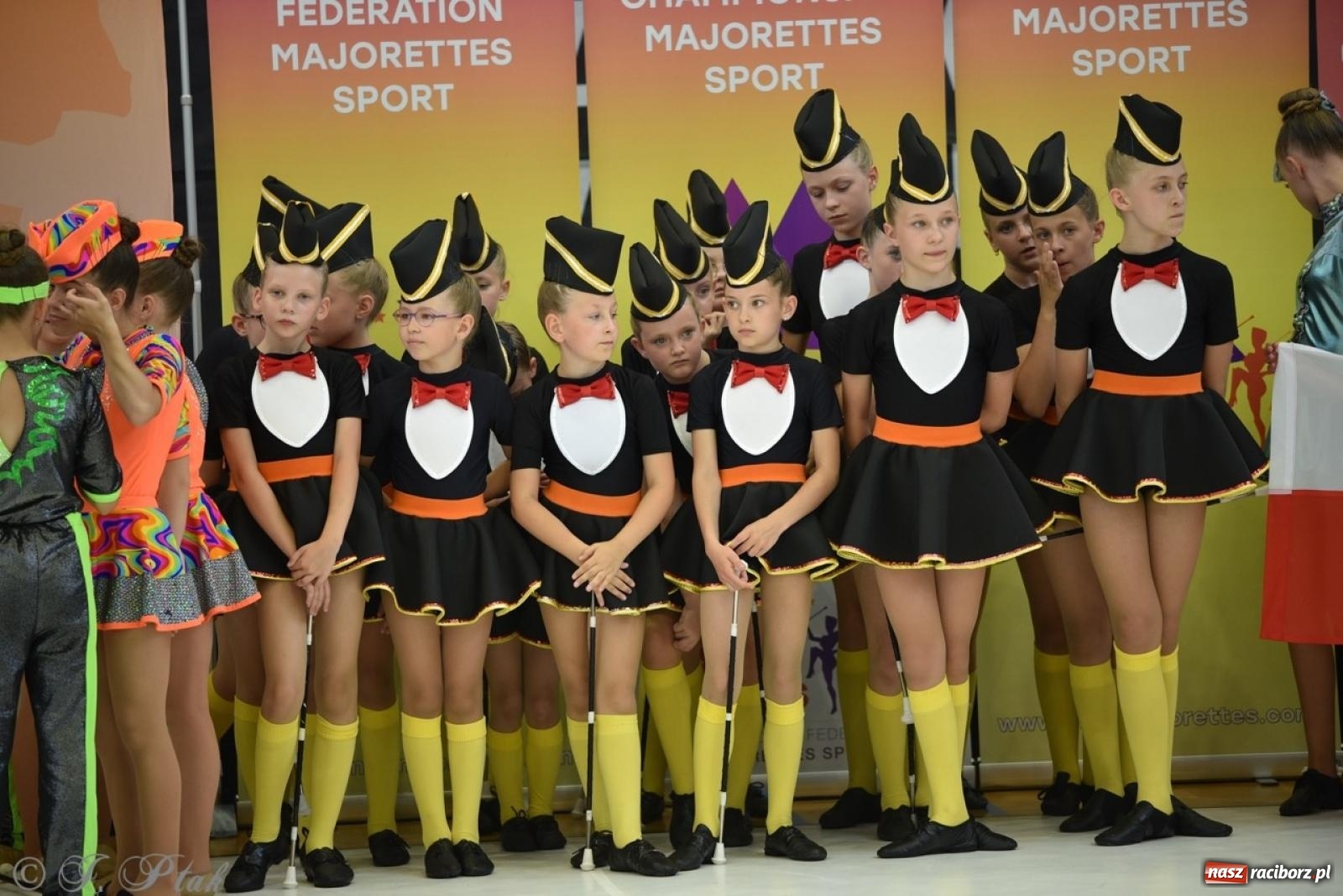 Zdjęcie w galerii na portalu naszraciborz.pl: Racibórz gospodarzem 17. Mistrzostw Europy Mażoretek [FOTO] wiadomości z regionu