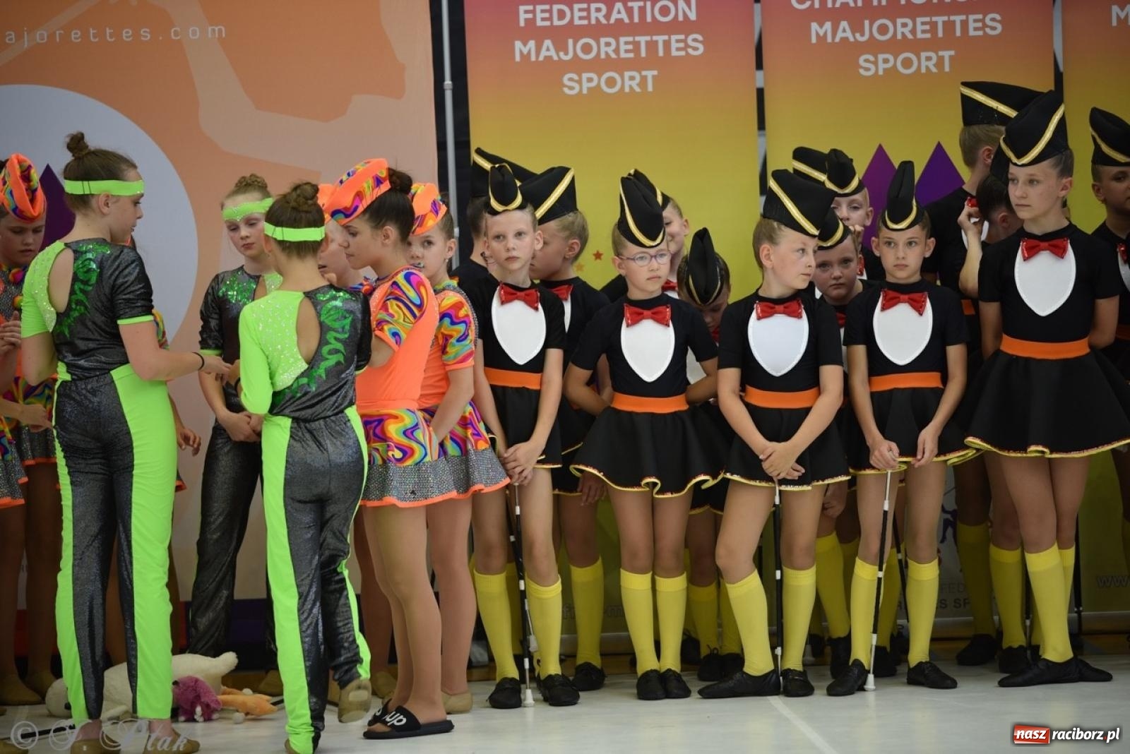 Zdjęcie w galerii na portalu naszraciborz.pl: Racibórz gospodarzem 17. Mistrzostw Europy Mażoretek [FOTO] wiadomości z regionu
