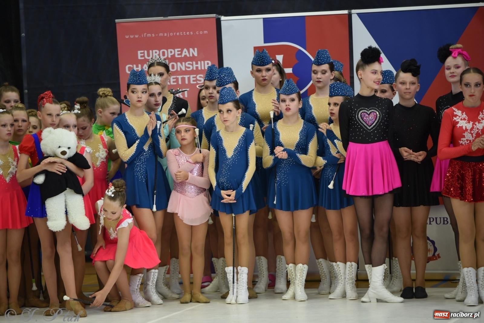 Zdjęcie w galerii na portalu naszraciborz.pl: Racibórz gospodarzem 17. Mistrzostw Europy Mażoretek [FOTO] wiadomości z regionu