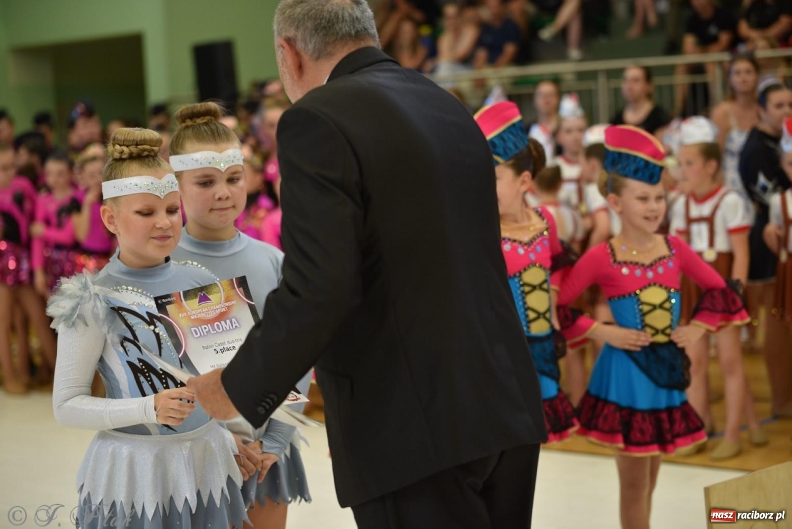 Zdjęcie w galerii na portalu naszraciborz.pl: Racibórz gospodarzem 17. Mistrzostw Europy Mażoretek [FOTO] wiadomości z regionu