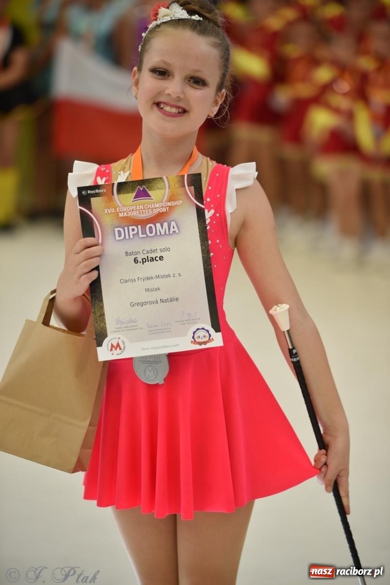 Zdjęcie w galerii na portalu naszraciborz.pl: Racibórz gospodarzem 17. Mistrzostw Europy Mażoretek [FOTO] wiadomości z regionu
