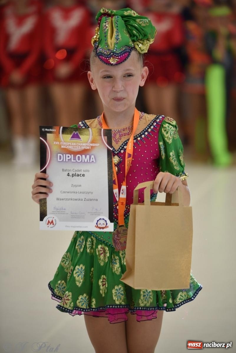 Zdjęcie w galerii na portalu naszraciborz.pl: Racibórz gospodarzem 17. Mistrzostw Europy Mażoretek [FOTO] wiadomości z regionu