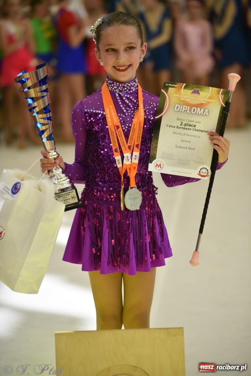 Zdjęcie w galerii na portalu naszraciborz.pl: Racibórz gospodarzem 17. Mistrzostw Europy Mażoretek [FOTO] wiadomości z regionu