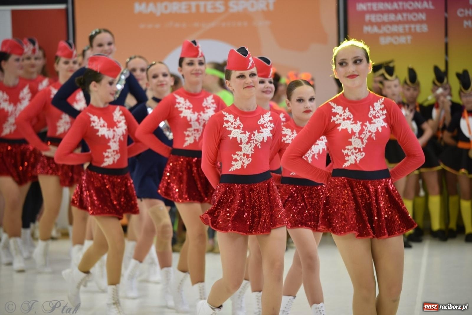 Zdjęcie w galerii na portalu naszraciborz.pl: Racibórz gospodarzem 17. Mistrzostw Europy Mażoretek [FOTO] wiadomości z regionu