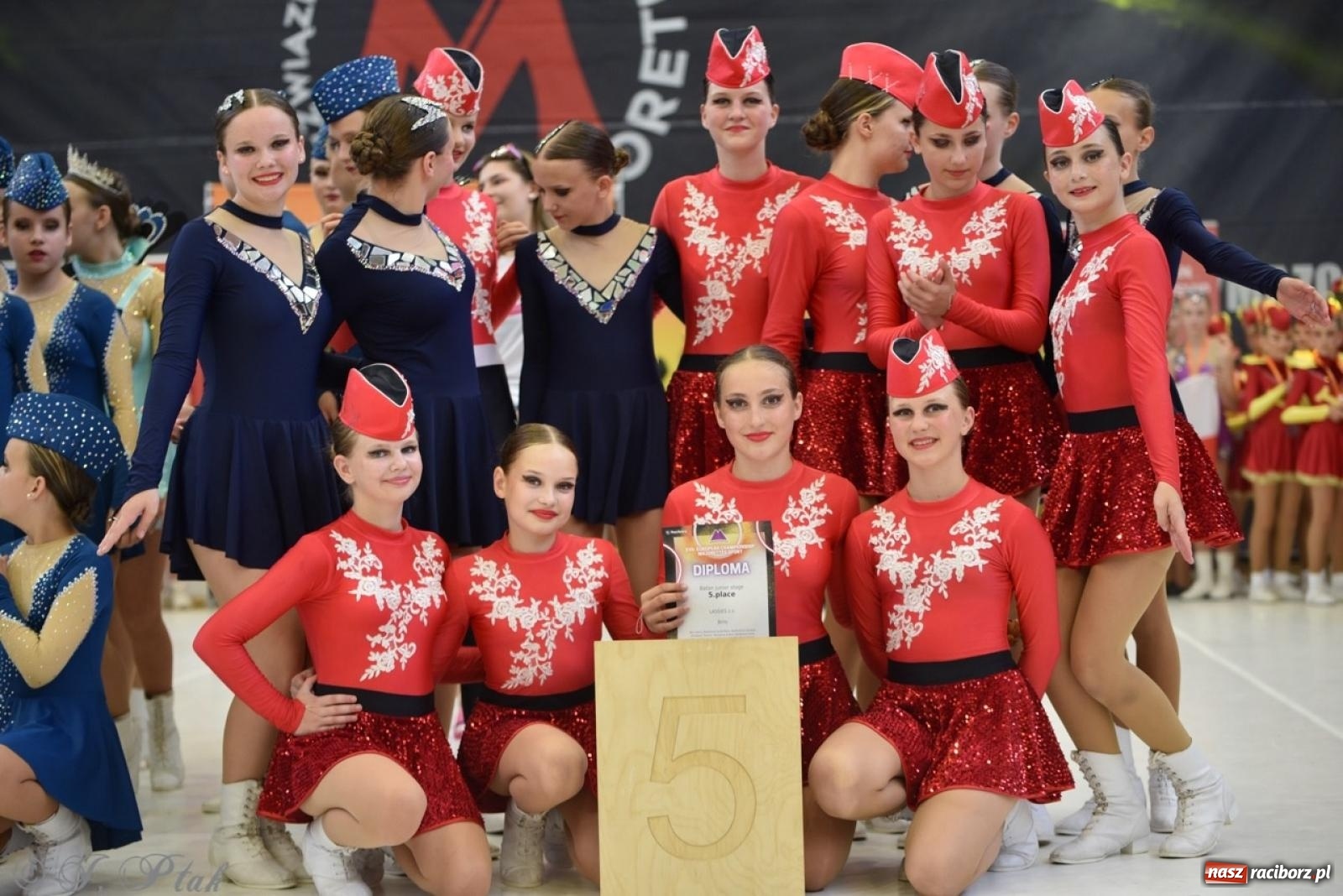 Zdjęcie w galerii na portalu naszraciborz.pl: Racibórz gospodarzem 17. Mistrzostw Europy Mażoretek [FOTO] wiadomości z regionu