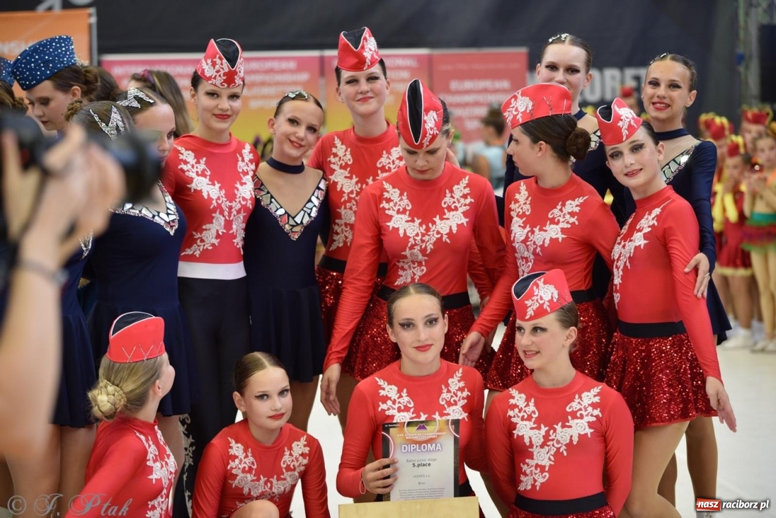 Zdjęcie w galerii na portalu naszraciborz.pl: Racibórz gospodarzem 17. Mistrzostw Europy Mażoretek [FOTO] wiadomości z regionu