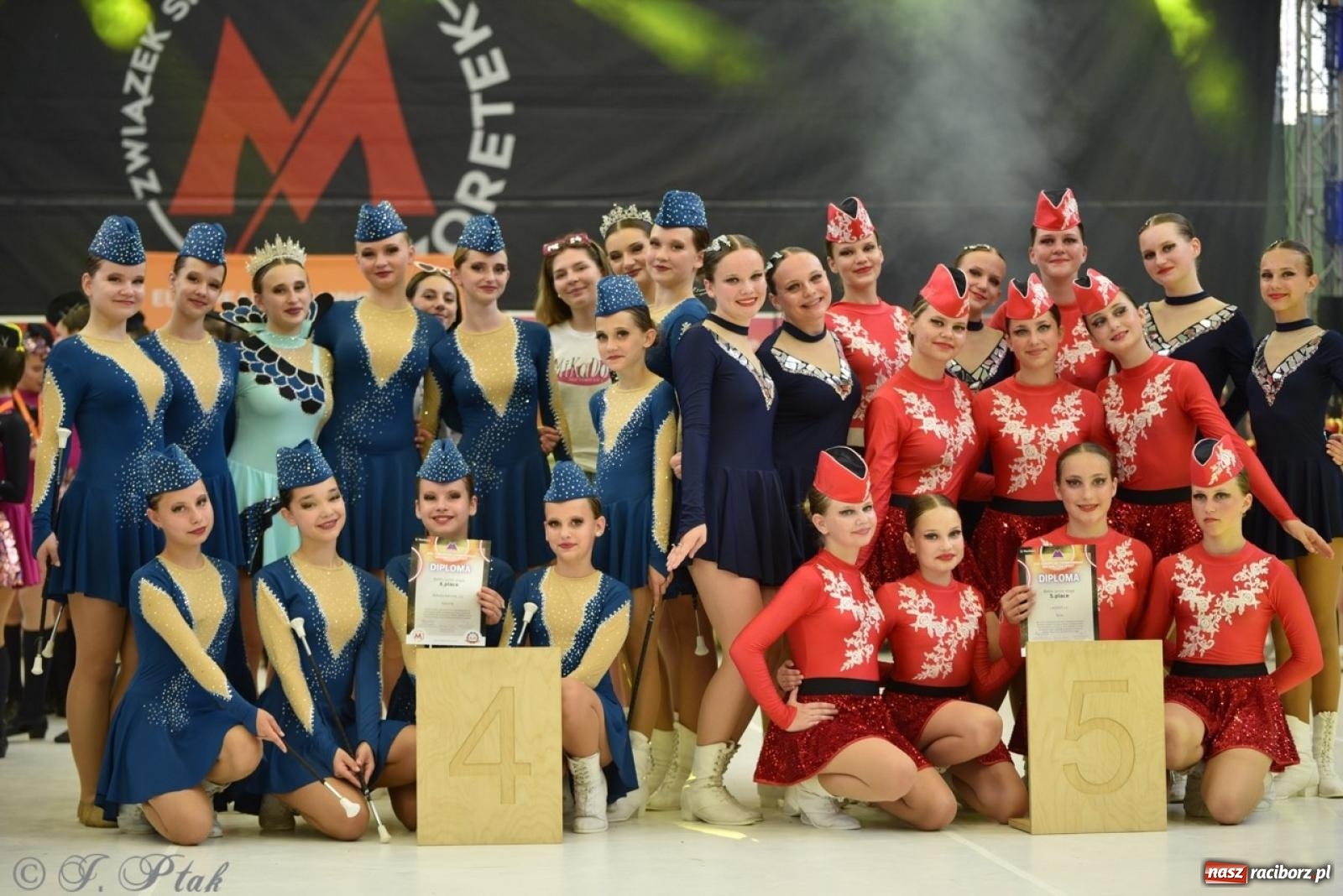 Zdjęcie w galerii na portalu naszraciborz.pl: Racibórz gospodarzem 17. Mistrzostw Europy Mażoretek [FOTO] wiadomości z regionu