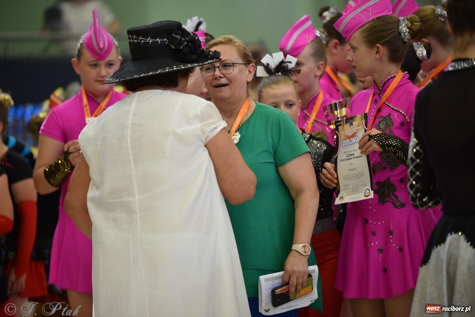 Zdjęcie w galerii na portalu naszraciborz.pl: Racibórz gospodarzem 17. Mistrzostw Europy Mażoretek [FOTO] wiadomości z regionu