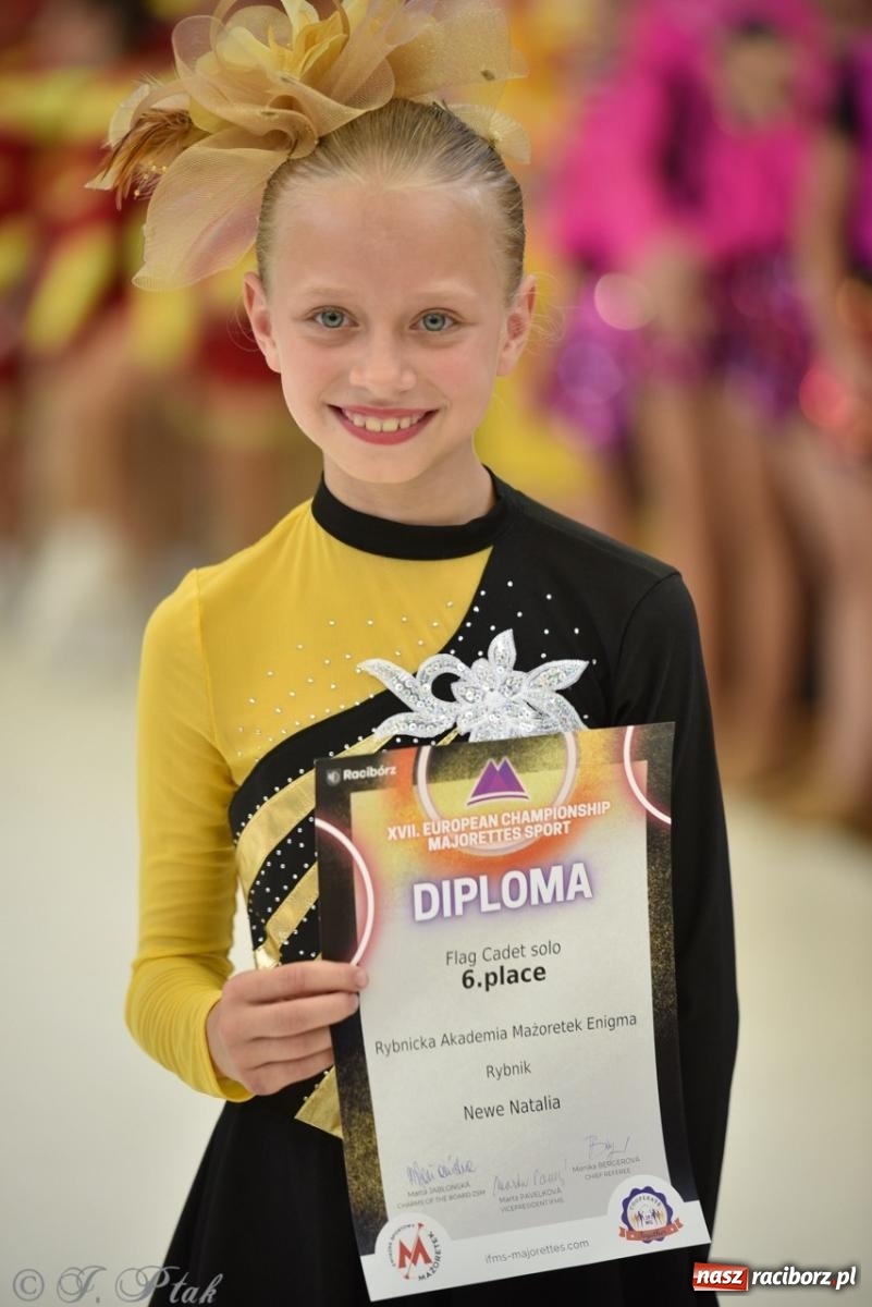 Zdjęcie w galerii na portalu naszraciborz.pl: Racibórz gospodarzem 17. Mistrzostw Europy Mażoretek [FOTO] wiadomości z regionu