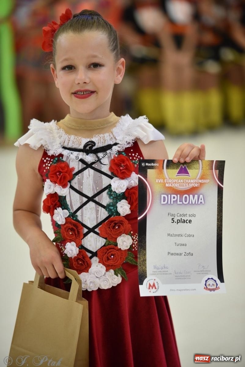 Zdjęcie w galerii na portalu naszraciborz.pl: Racibórz gospodarzem 17. Mistrzostw Europy Mażoretek [FOTO] wiadomości z regionu