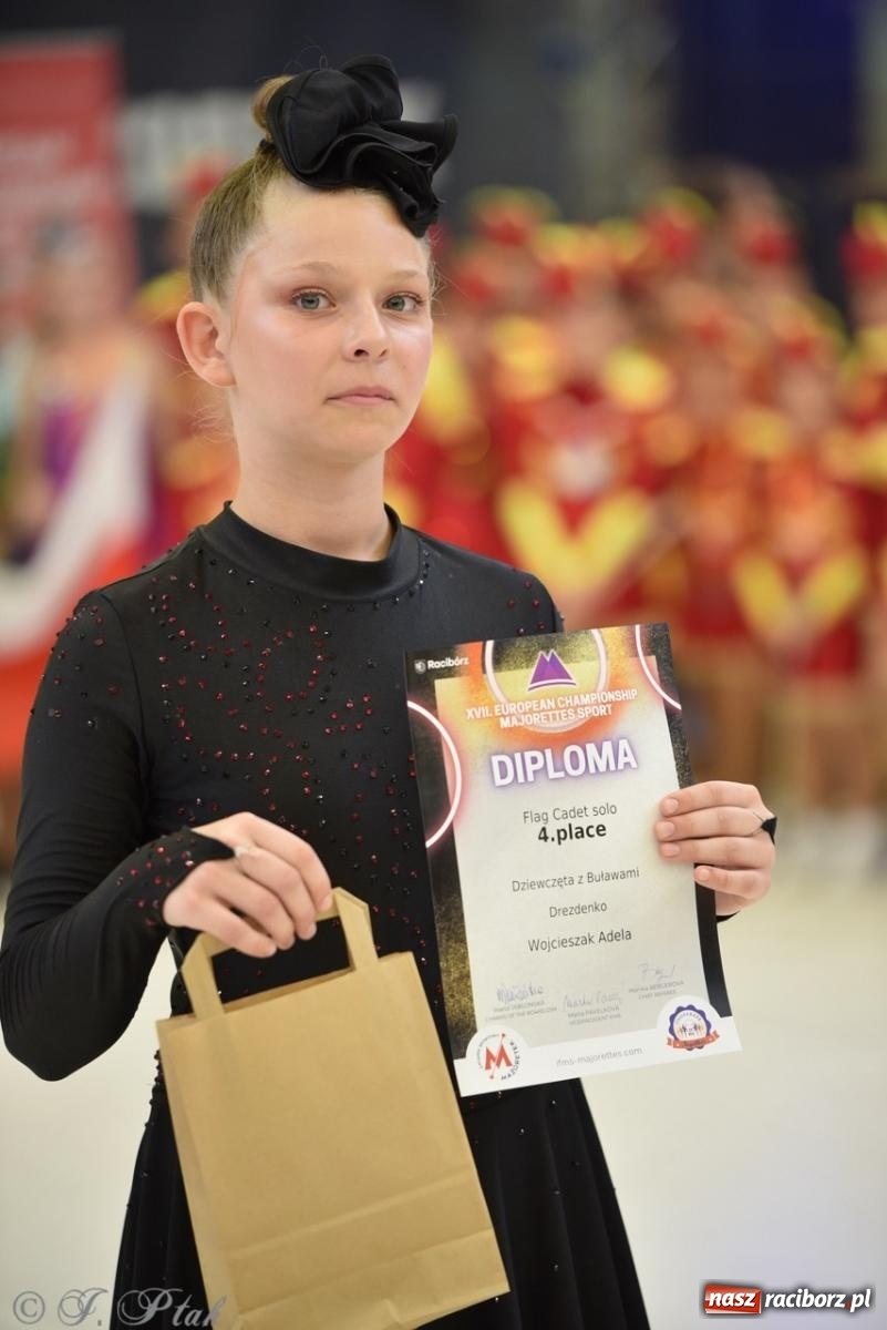 Zdjęcie w galerii na portalu naszraciborz.pl: Racibórz gospodarzem 17. Mistrzostw Europy Mażoretek [FOTO] wiadomości z regionu